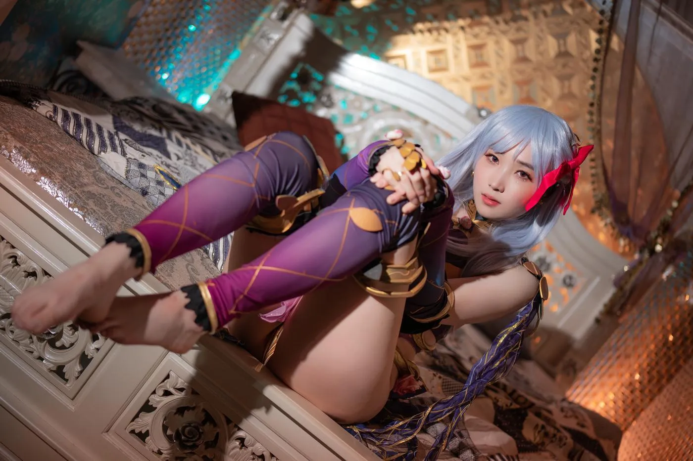 Bambi밤비 – NO.76 [CreamSoda] Cosplay Tamamo  Kama FGO [40P]插图